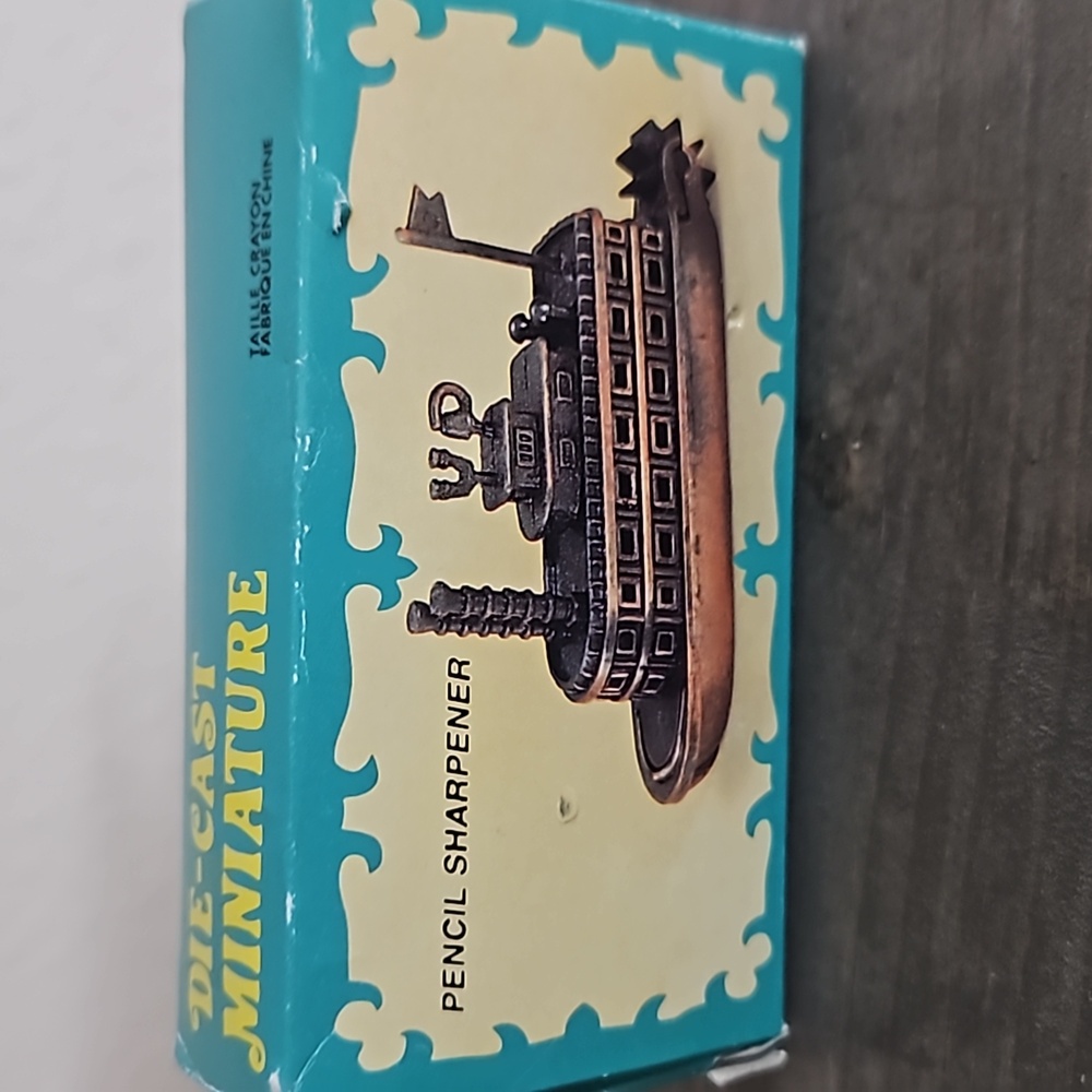 Die Cast Miniature Pencil Sharpener.